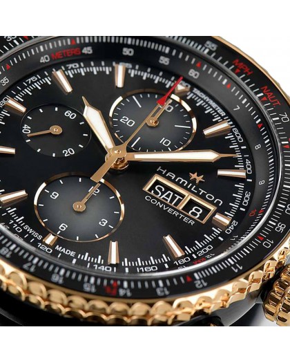 Hamilton Khaki aviation converter auto chrono H76736730