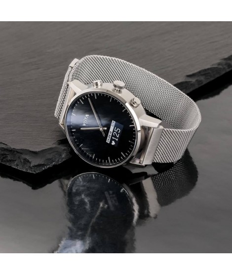 Watch Viita Hybrid HRV Classic 40mm - Silver