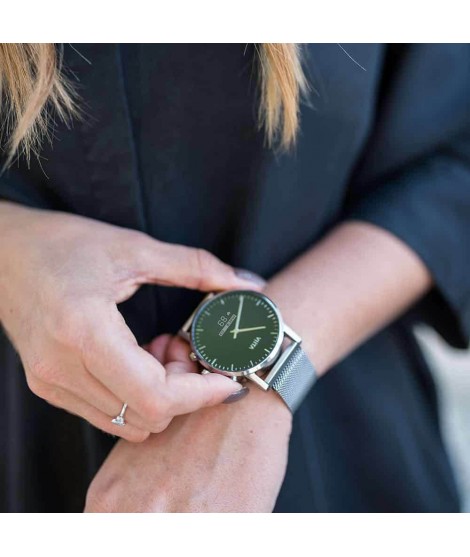 Watch Viita Hybrid HRV Classic 40mm - Silver