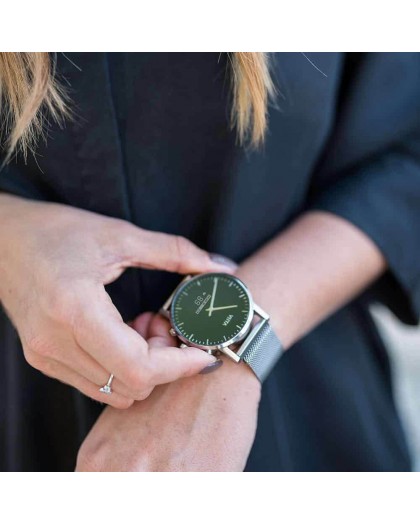 Watch Viita Hybrid HRV Classic 40mm - Silver