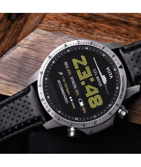 Watch Viita Active HRV Tachymeter 47mm - Black