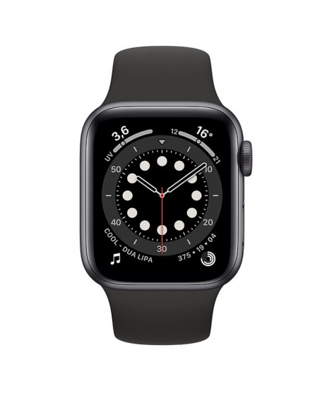 Apple Watch 6 GPS EU 44mm - Alluminio Grigio con cinturino sport nero