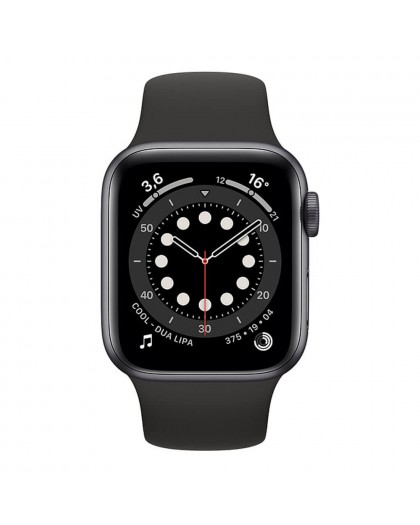 Apple Watch 6 GPS EU 44mm - Alluminio Grigio con cinturino sport nero