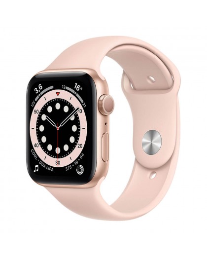 Smartwatch Apple Watch Series 6 GPS 44mm Gold Aluminium Case with Sport Band - Pink EU