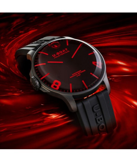 Orologio U-Boat Darkmoon 44 mm IPB 8466A Red