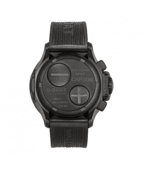 Orologio Capsoil Chrono 45mm DLC 8109C