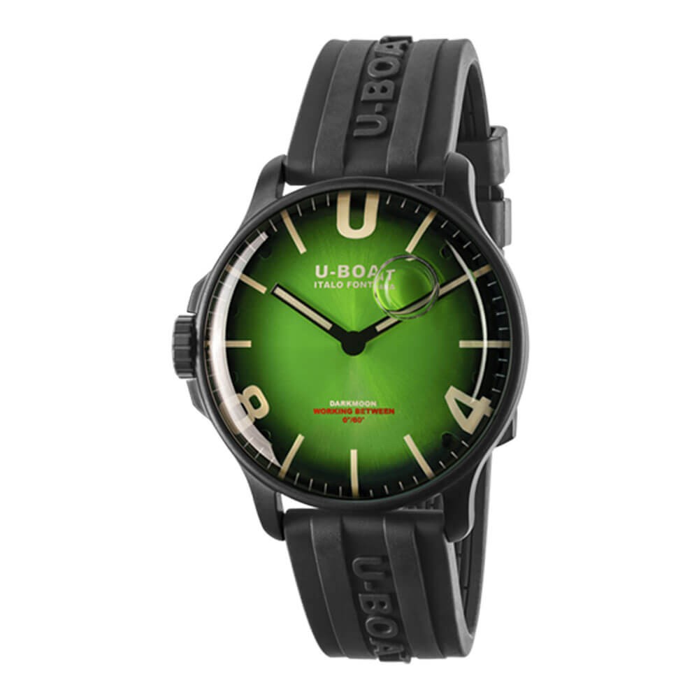 U-Boat Darkmoon 44mm green IPB soleil 8698