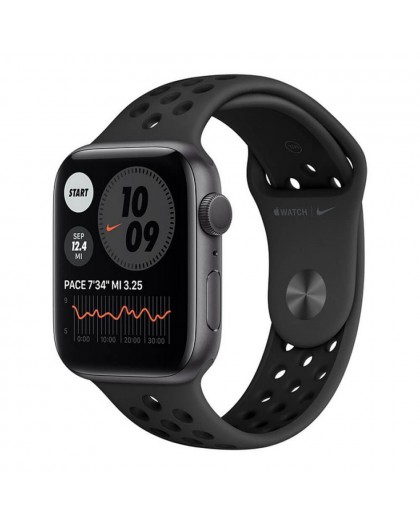 Smartwatch Apple Watch Series 6 Nike GPS 44mm Grey Aluminium Case with Sport Band - Black EU