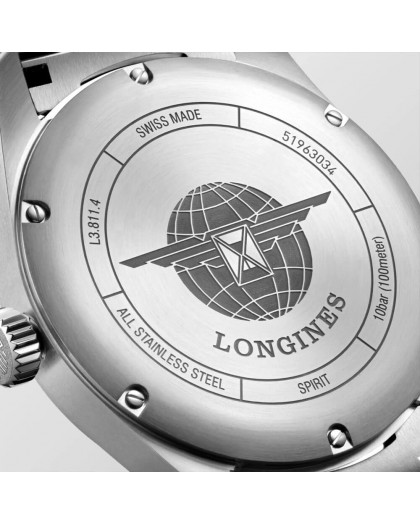 Orologio Longines Spirit blu L38114936 42mm