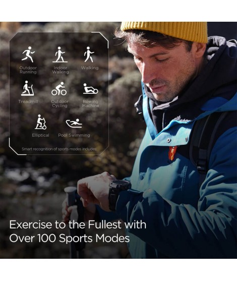 Smartwatch Xiaomi Amazfit T-Rex PRO - Black EU