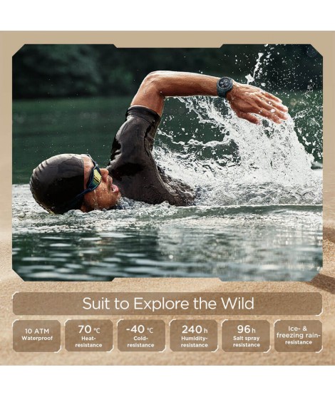 Smartwatch Xiaomi Amazfit T-Rex PRO - Black EU