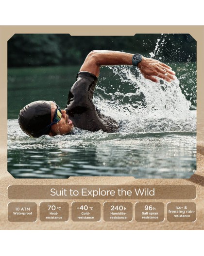 Smartwatch Xiaomi Amazfit T-Rex PRO - Black EU