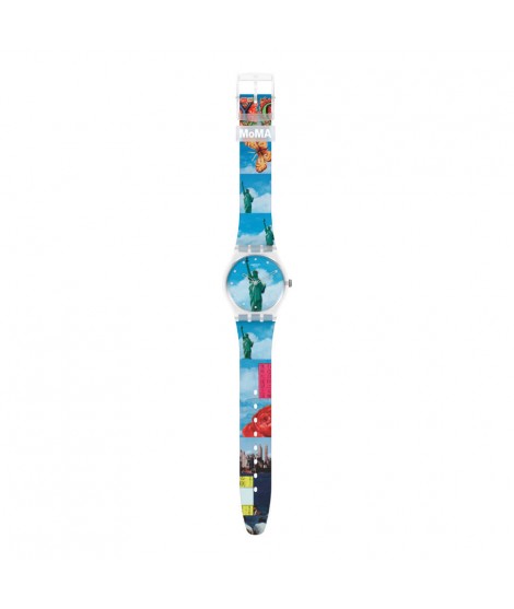 Orologio Swatch collezione Moma Statua della libertà GZ351
