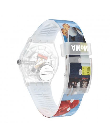 Orologio Swatch collezione Moma Statua della libertà GZ351