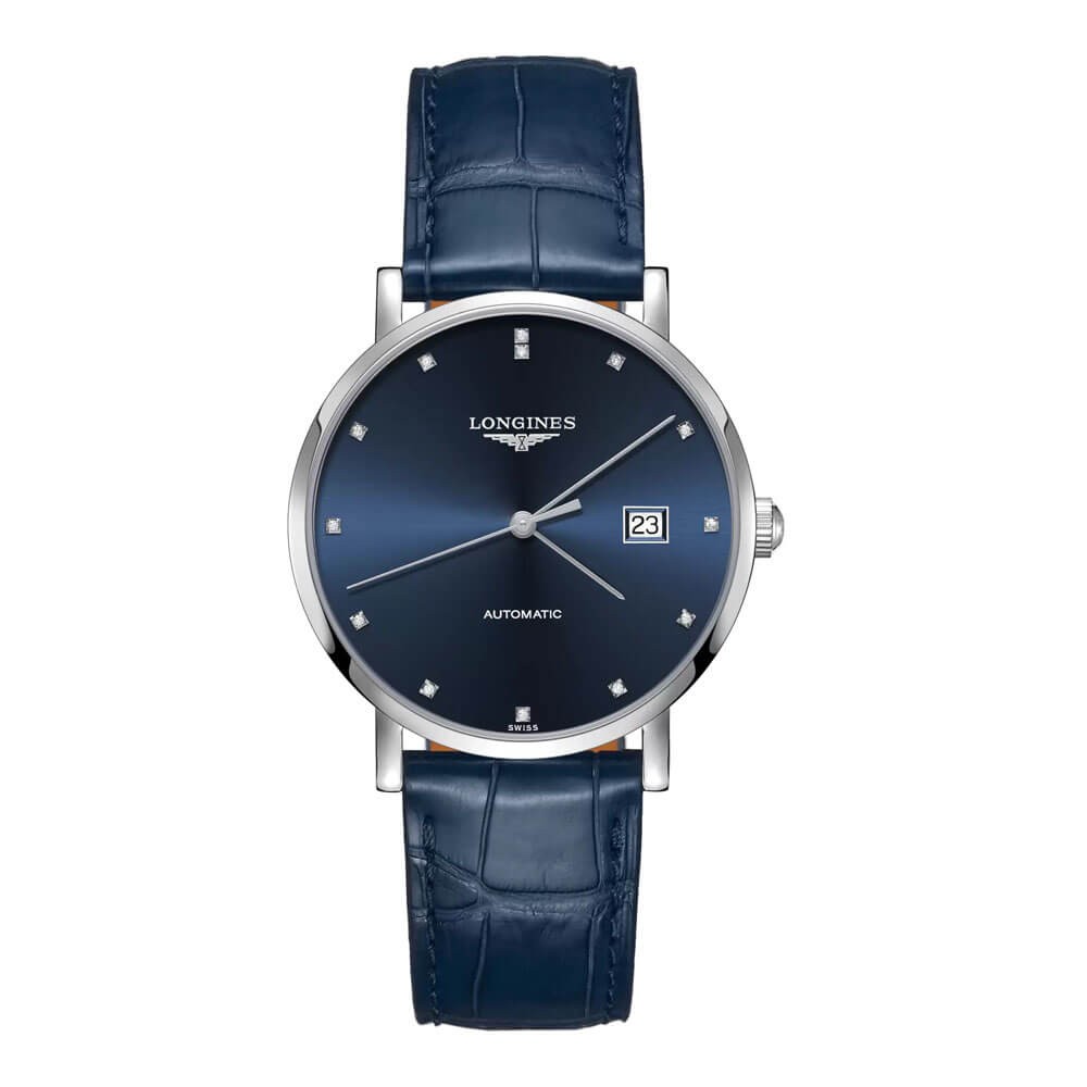 Orologio Longines Elegant Collection 39mm blu L49104972