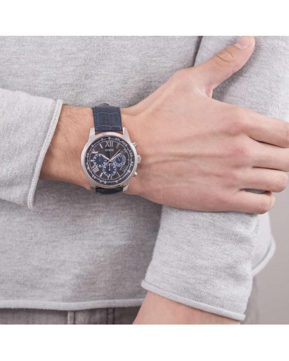 Cronografo da uomo al quarzo Guess Horizon W0380G3