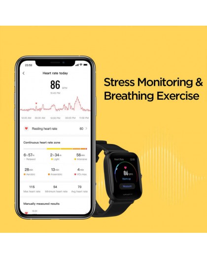 Smartwatch Xiaomi Amazfit Bip U Pro - Black EU