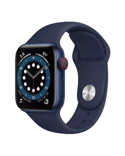 Smartwatch Apple Watch serie 6 - 40mm blu - Black EU