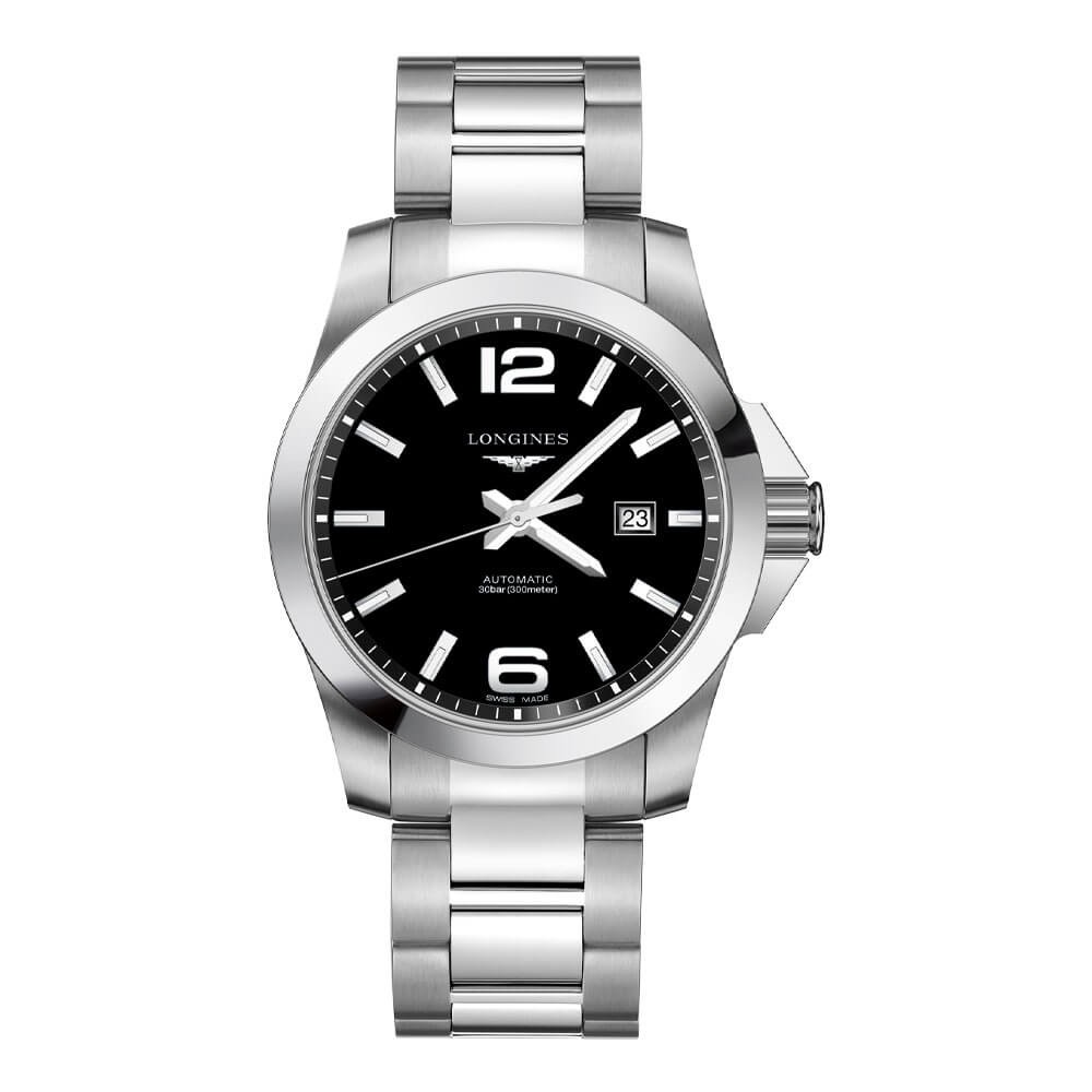 Orologio automatico uomo 43mm Longines Conquest L37784586