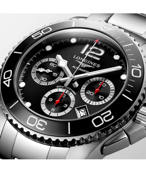 Orologio uomo automatico 43mm Longines HydroConquest L38834566